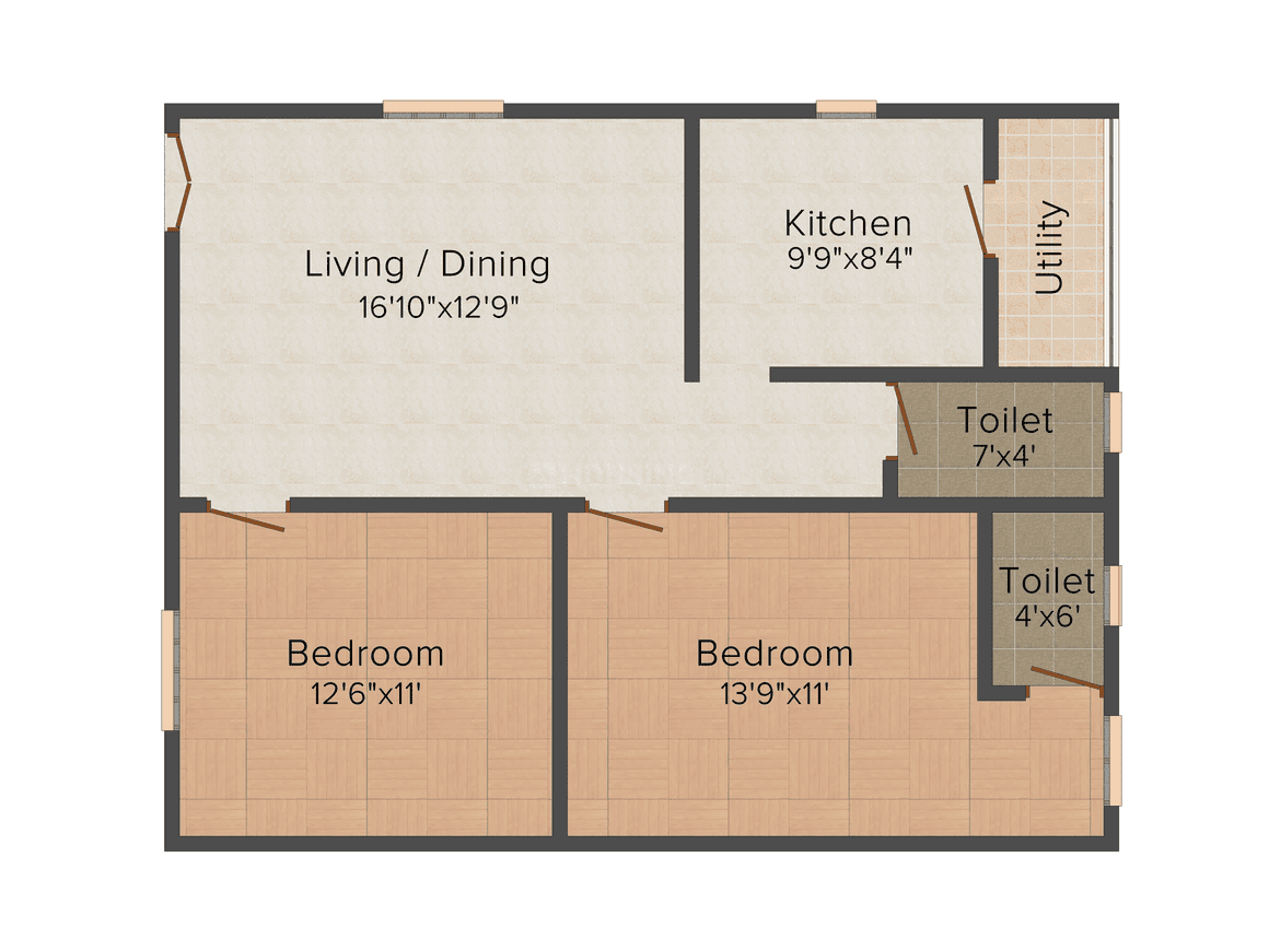 2 BHK Apartment