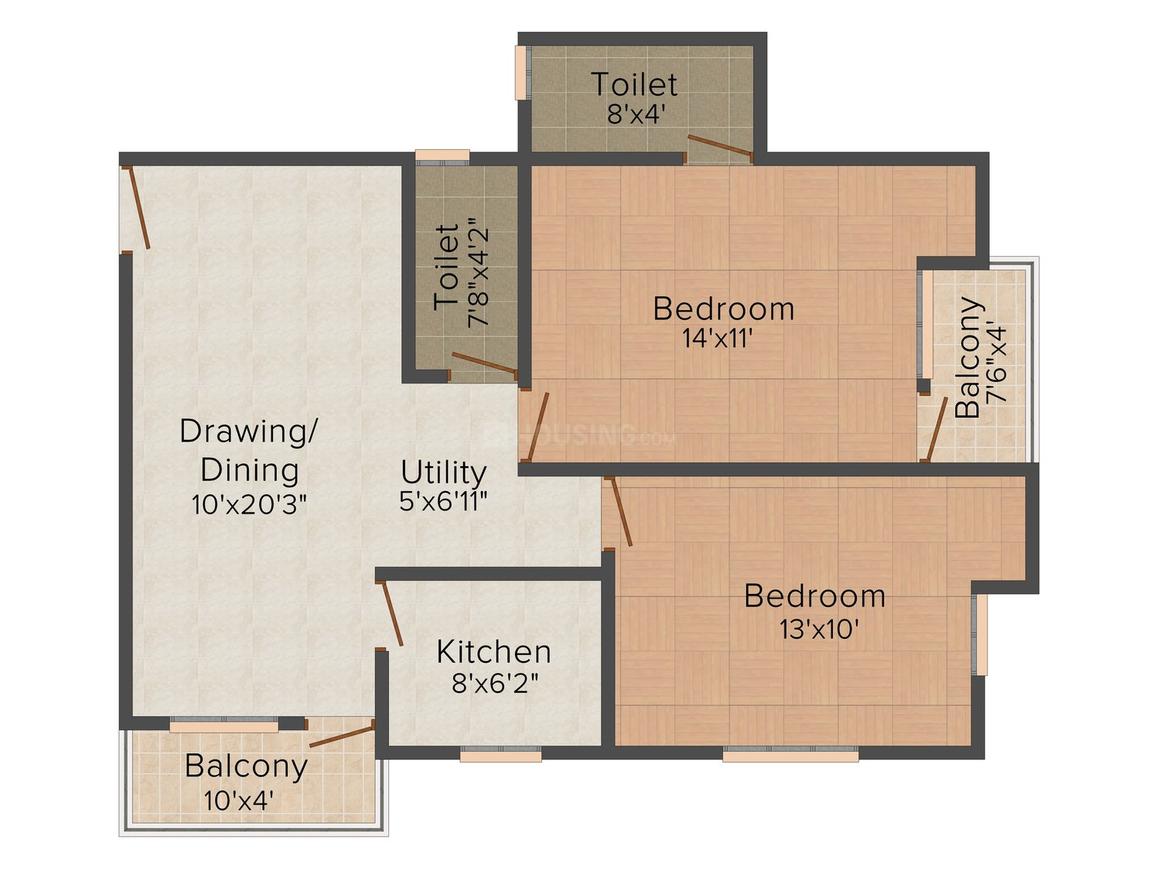 2 BHK Apartment