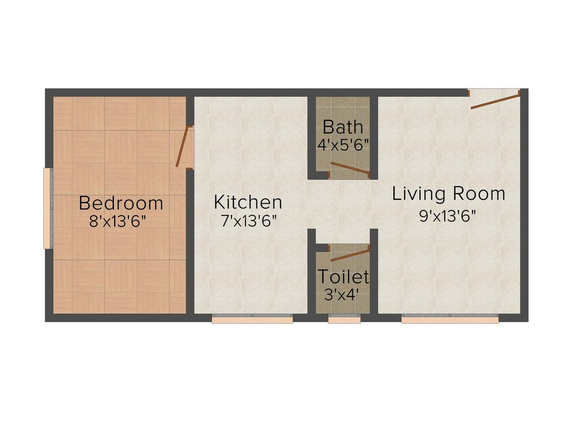 1 BHK Apartment