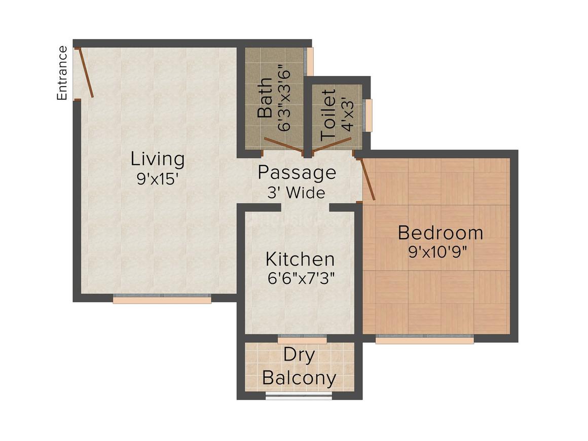 1 BHK Apartment