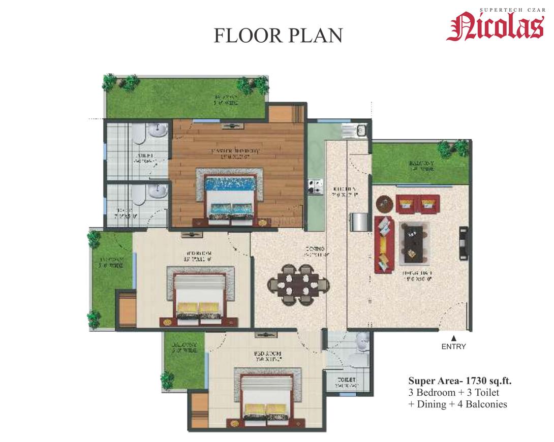 Supertech Czar Suites - Image 28