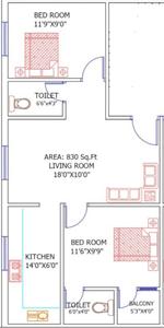 Gr Builders GR Rose in Medavakkam, Chennai - Price, Reviews & Floor Plan