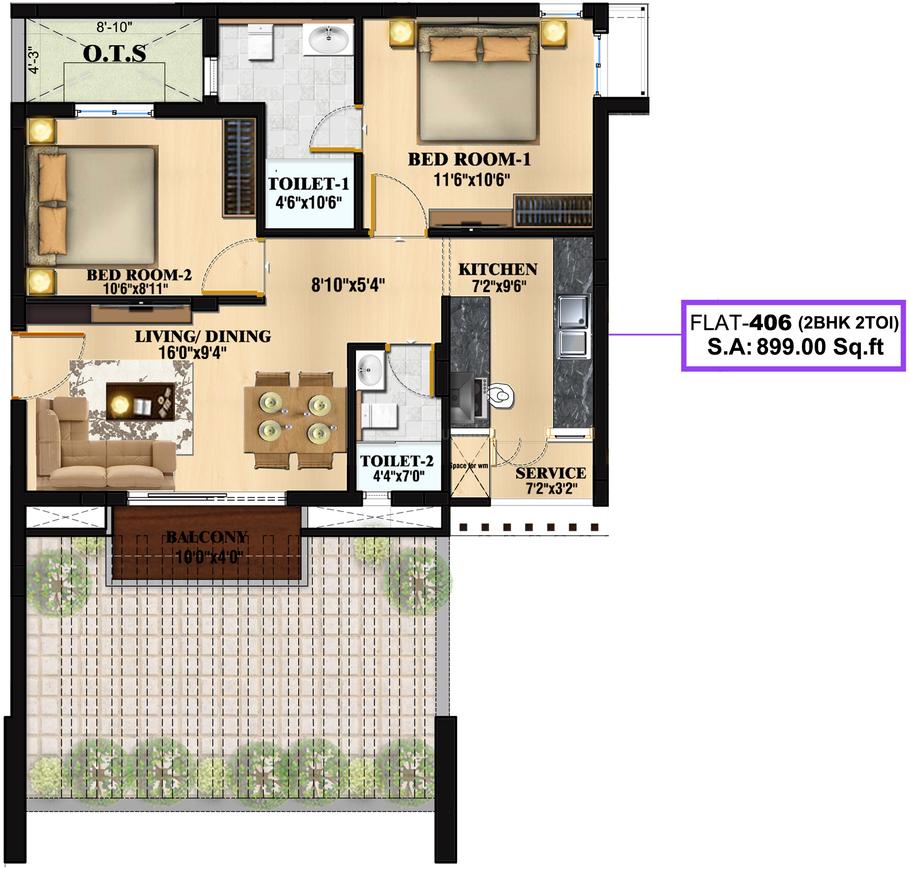 Kalpataru Royale In Medavakkam Chennai Price Reviews Floor Plan