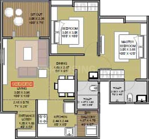 2 BHK Apartment