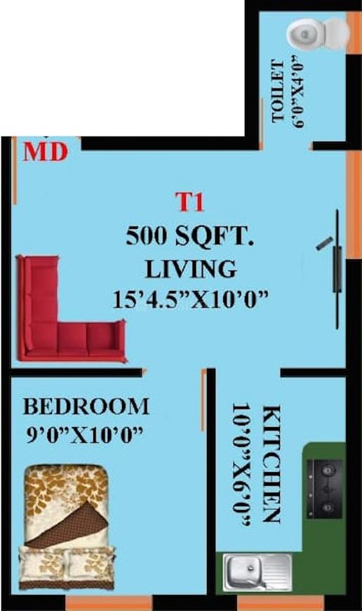 Grand Apple Ridge Floor Plan Pammal Chennai