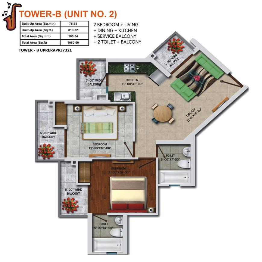 2 BHK Apartment