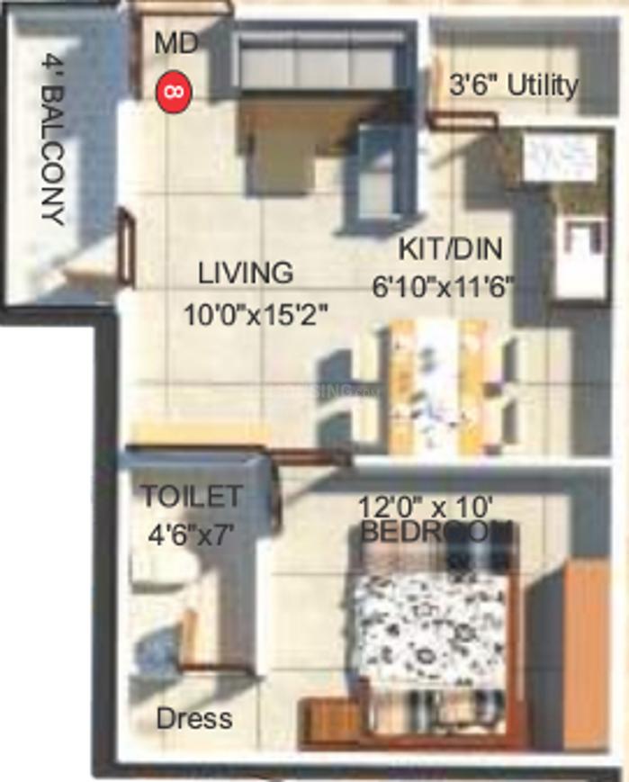 1 BHK Apartment