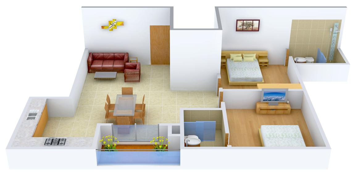 2 BHK Apartment
