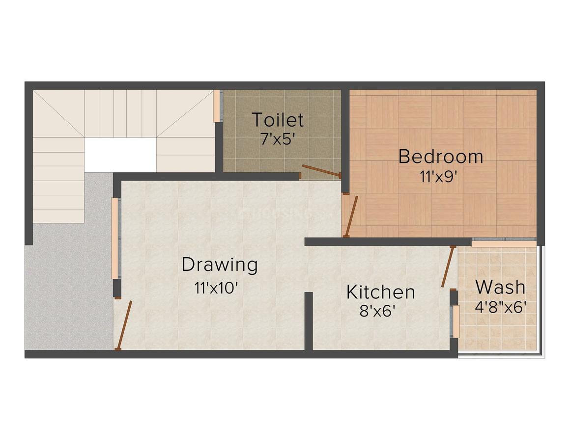 1 BHK Row House