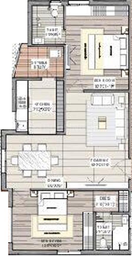 2 BHK Apartment