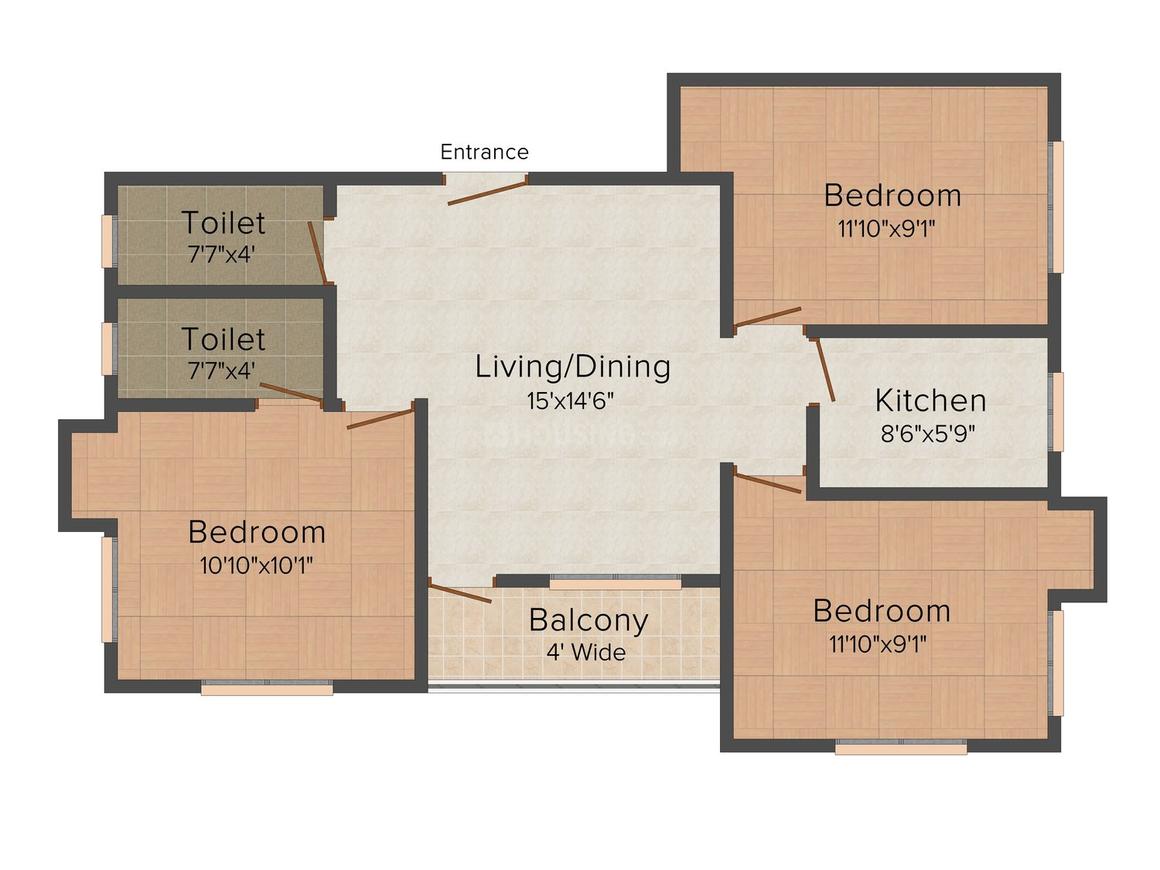 3 BHK Apartment