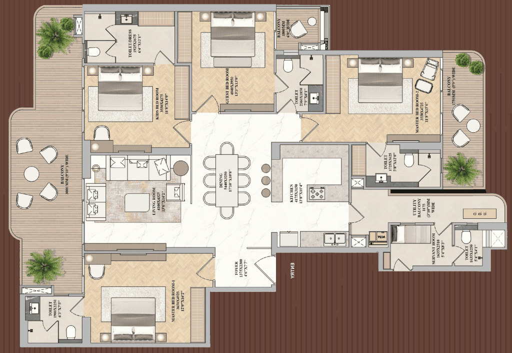 Mahagun Medalleo Low Rise - Image 19