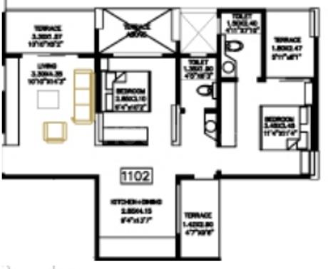 2 BHK Apartment