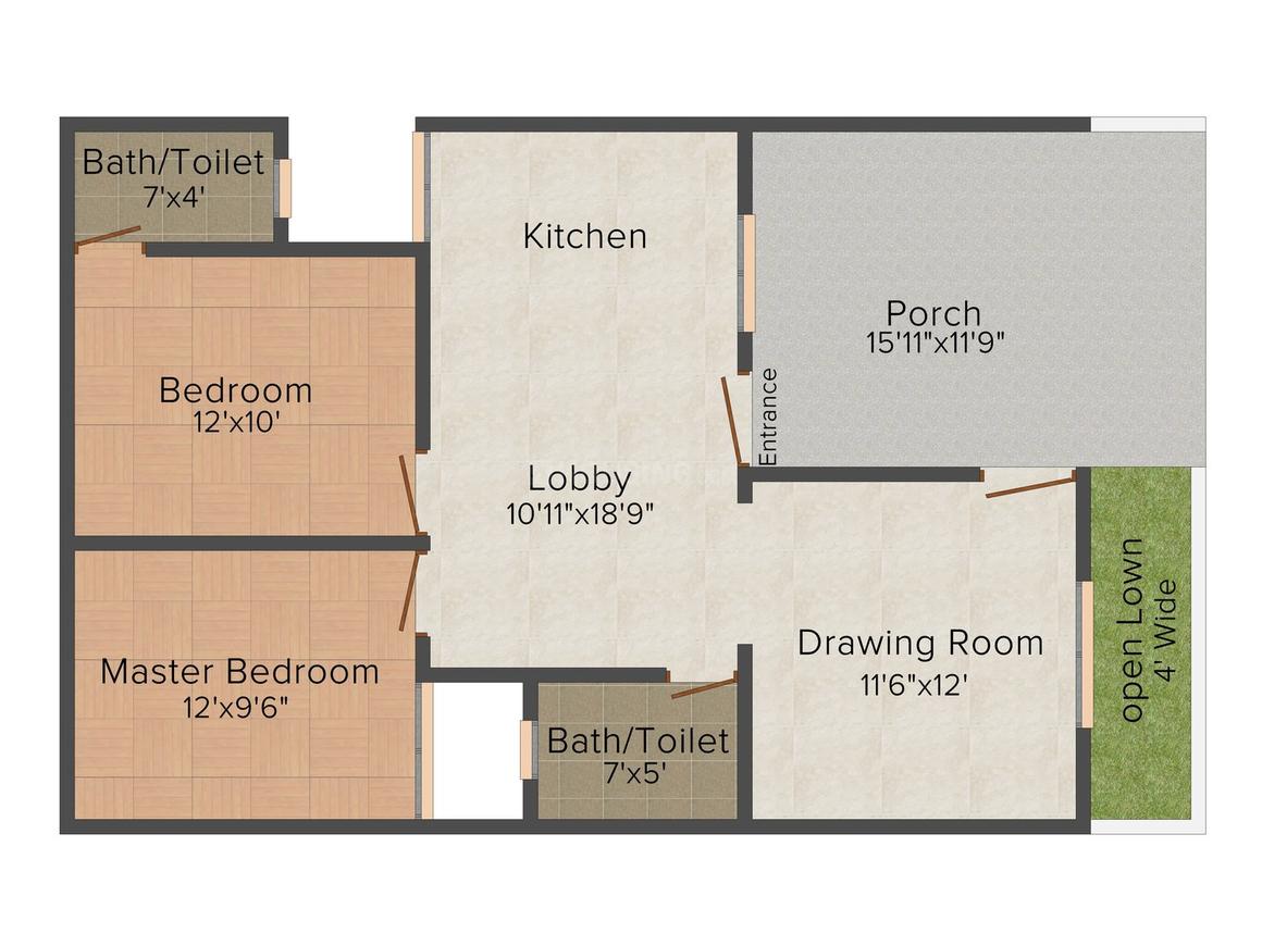 2 BHK Row House