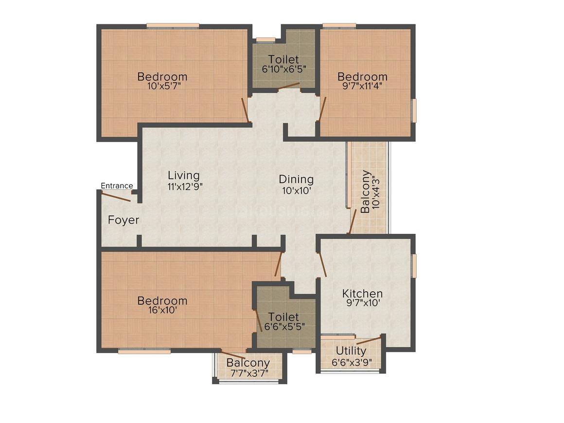 3 BHK Apartment