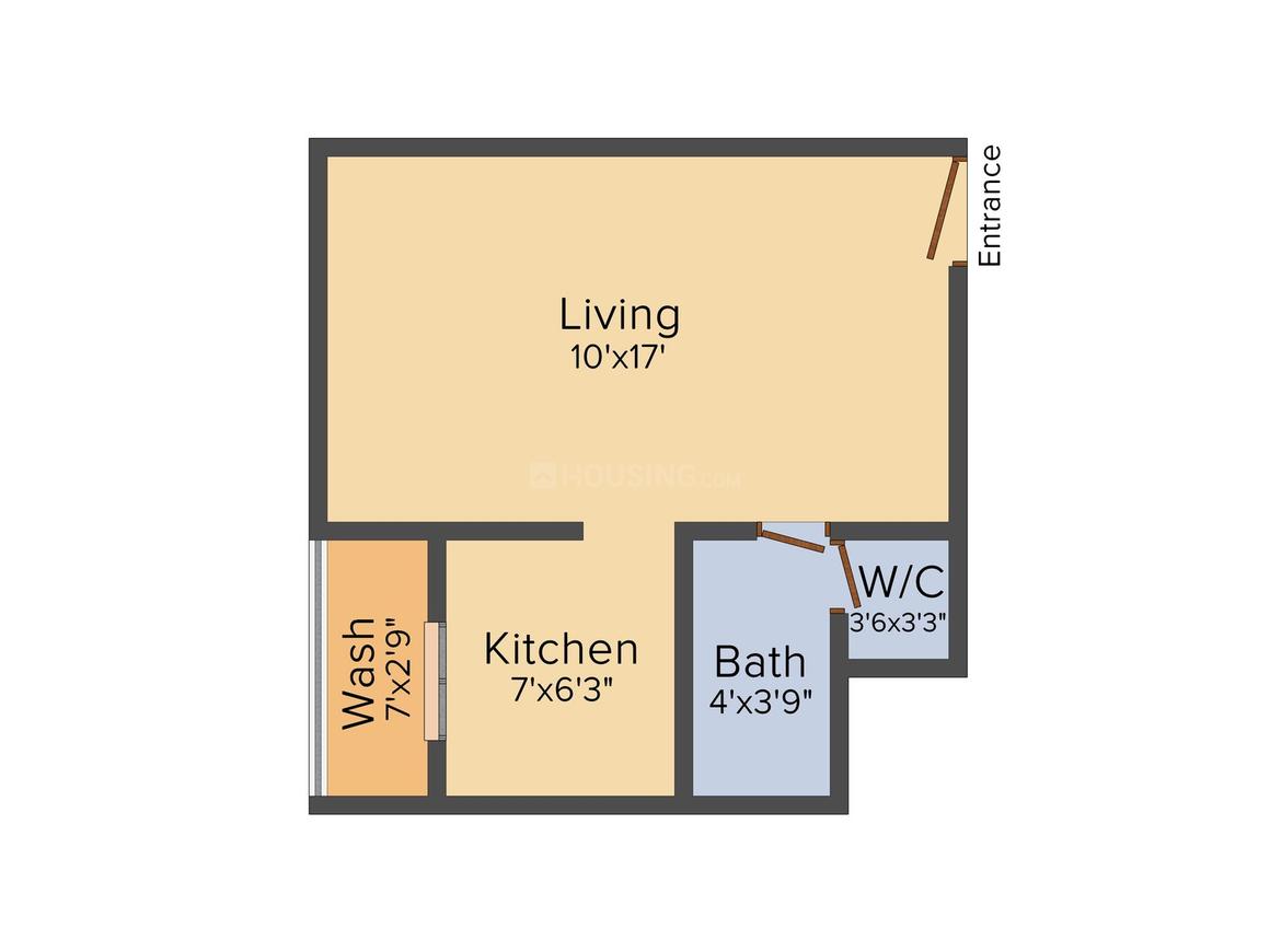 1 RK Apartment