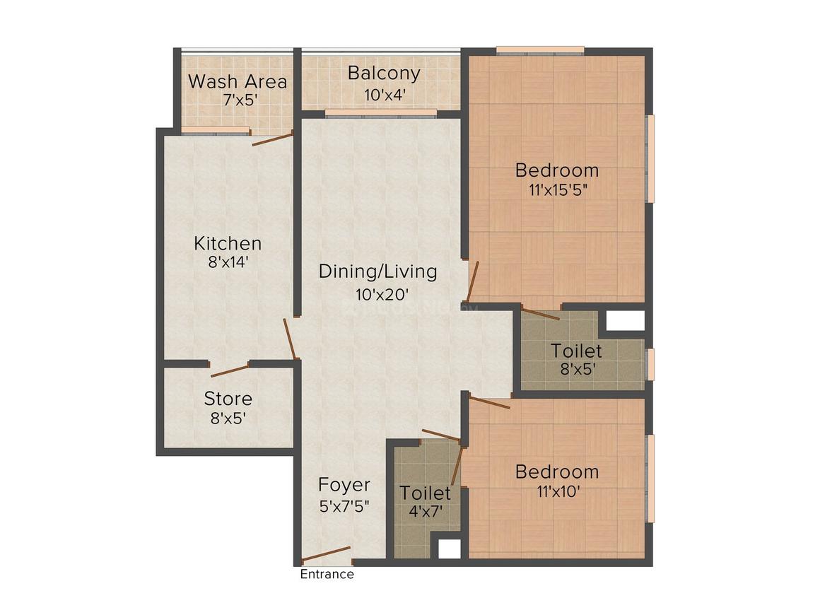 2 BHK Apartment