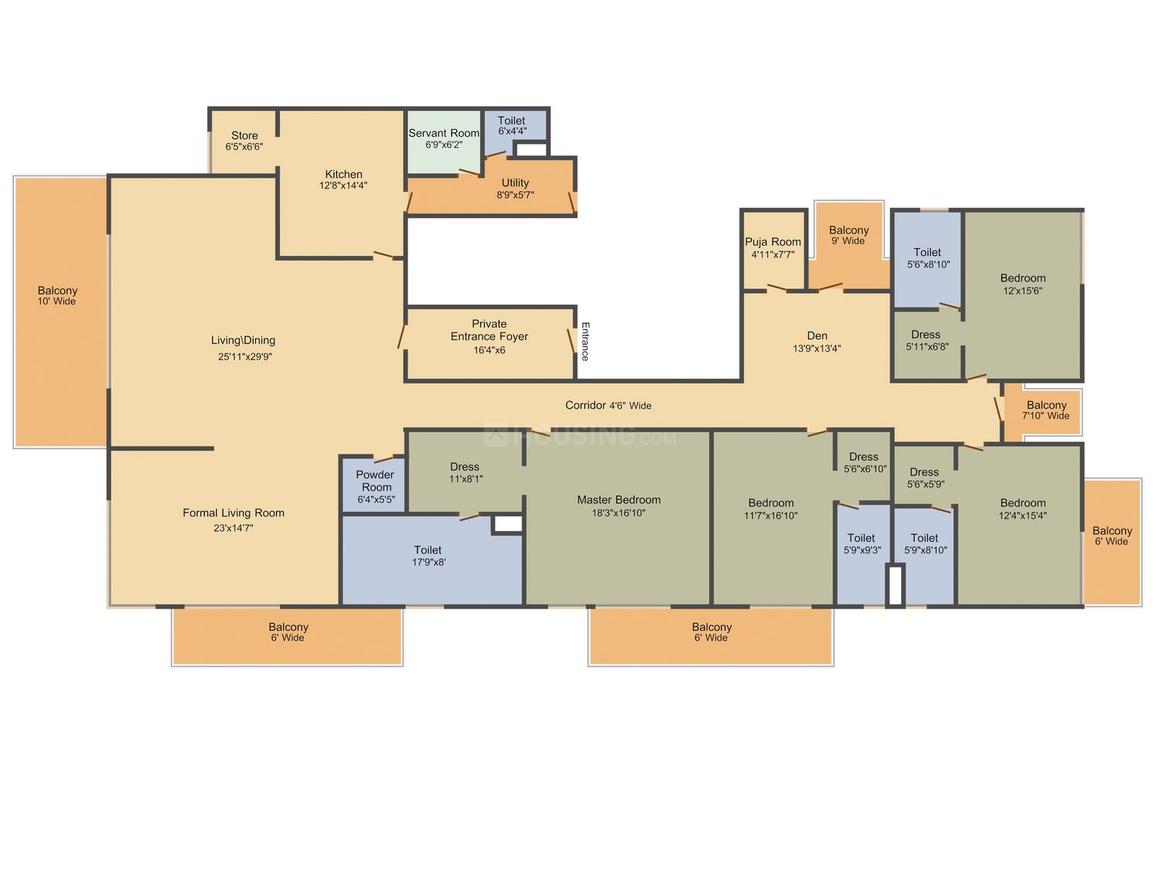 4 BHK Apartment