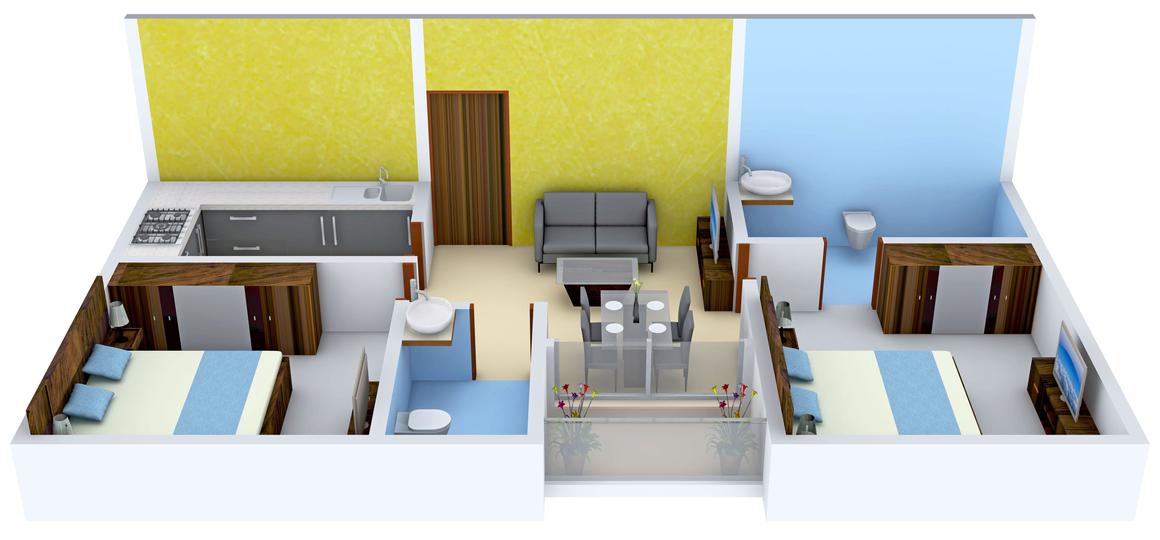 2 BHK Apartment