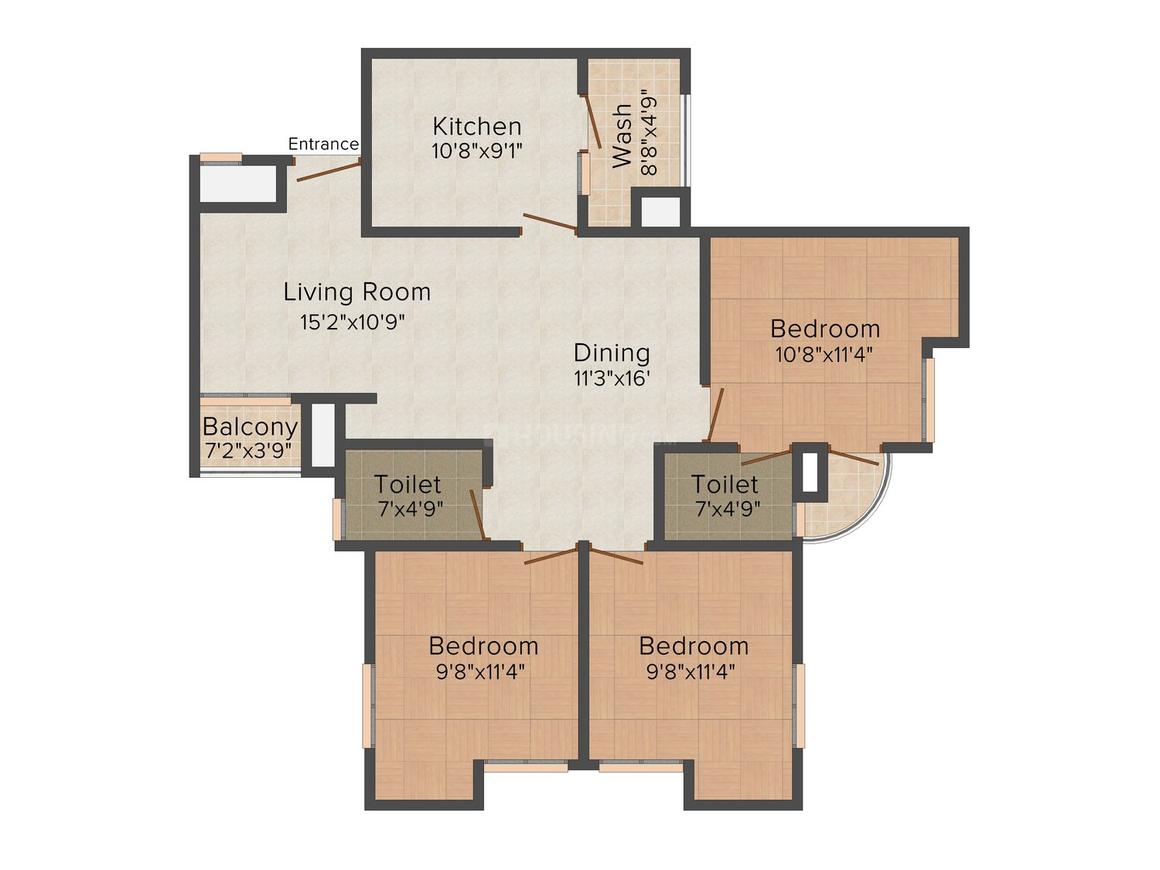 3 BHK Apartment