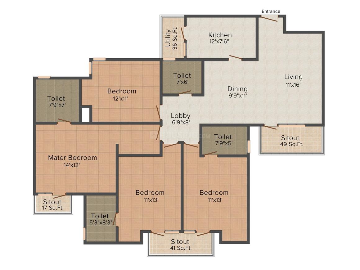 4 BHK Independent Floor