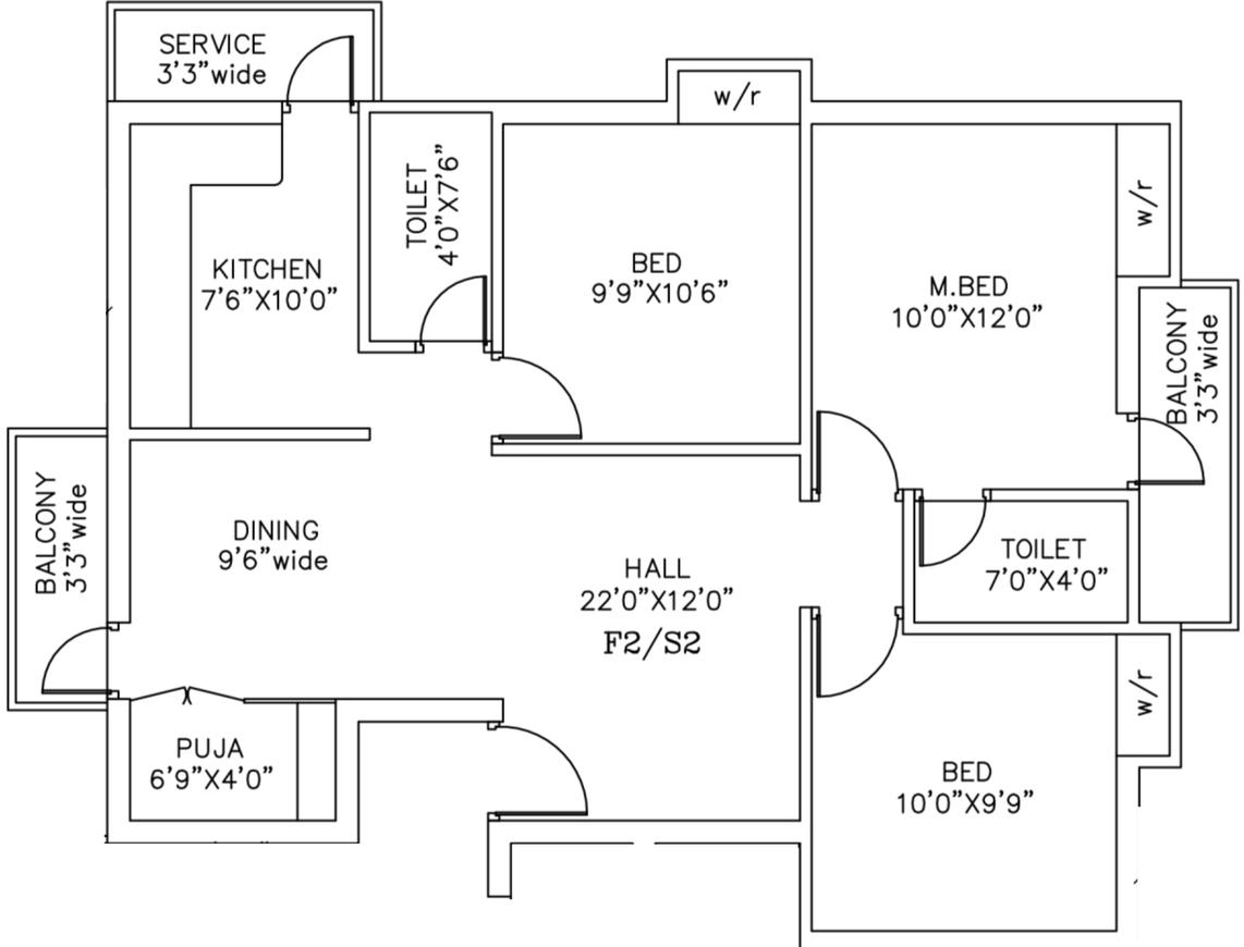 3 BHK Apartment