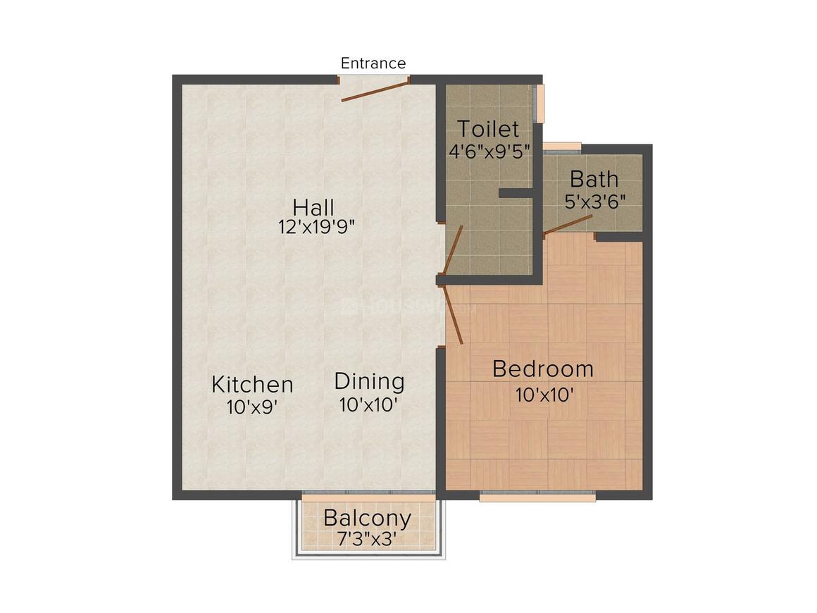 1 BHK Apartment
