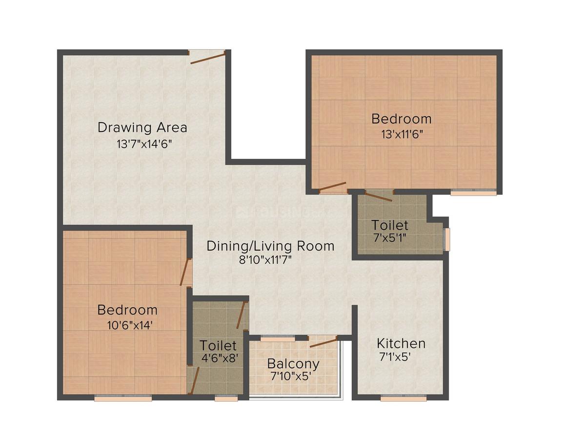 2 BHK Apartment