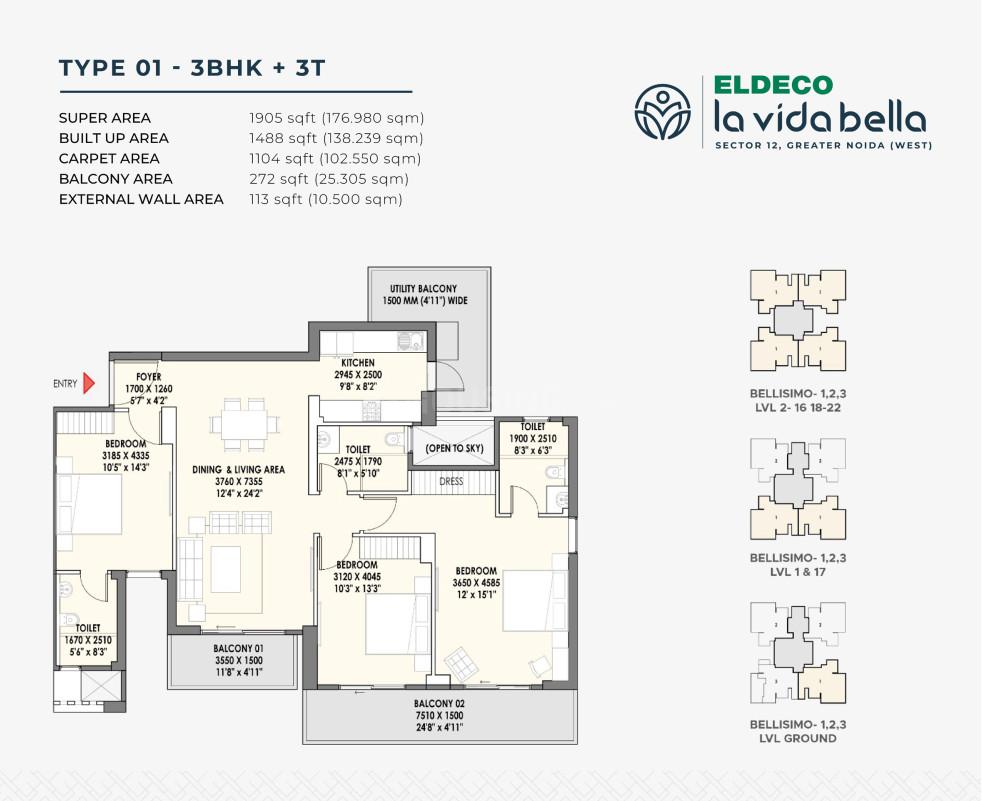 Eldeco La Vida Bella - Image 15