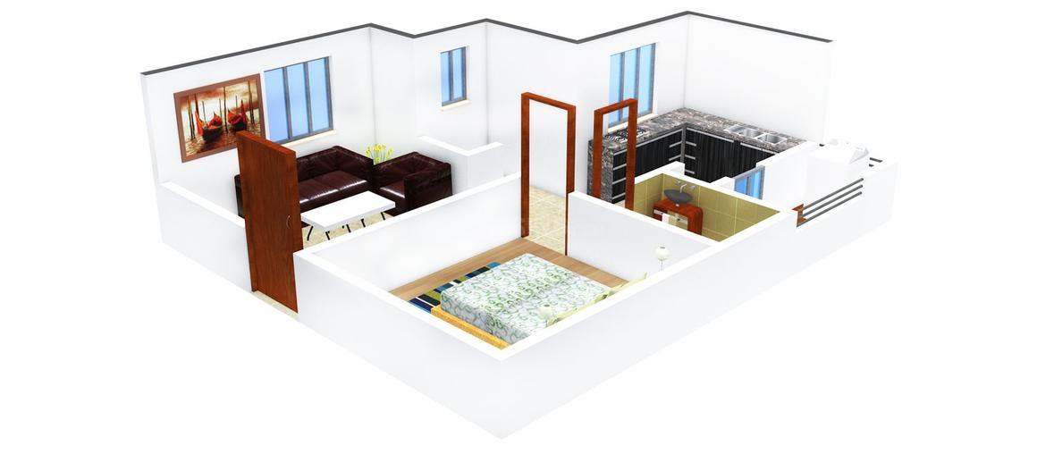 1 BHK Apartment