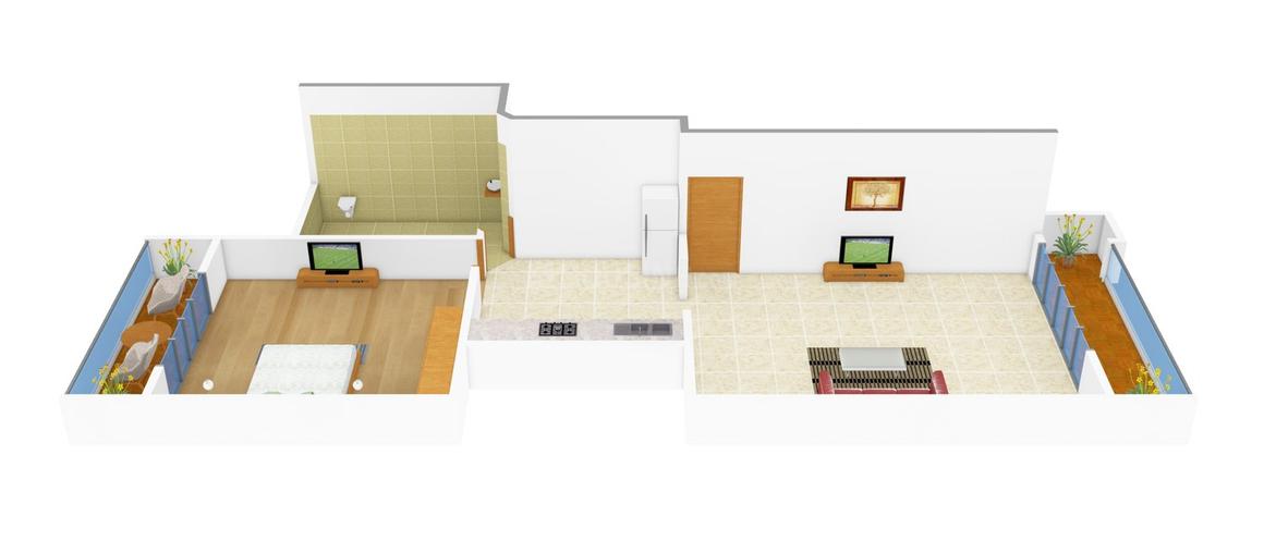 1 BHK Apartment