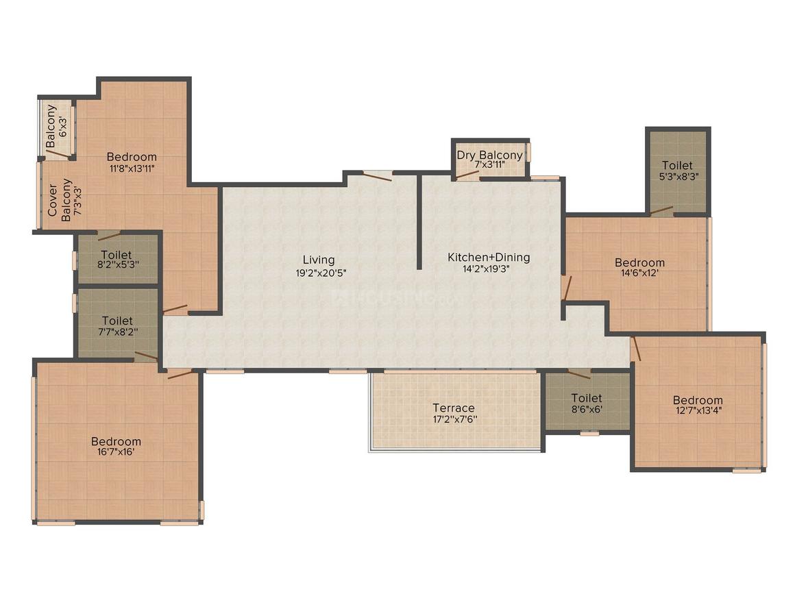 4 BHK Apartment