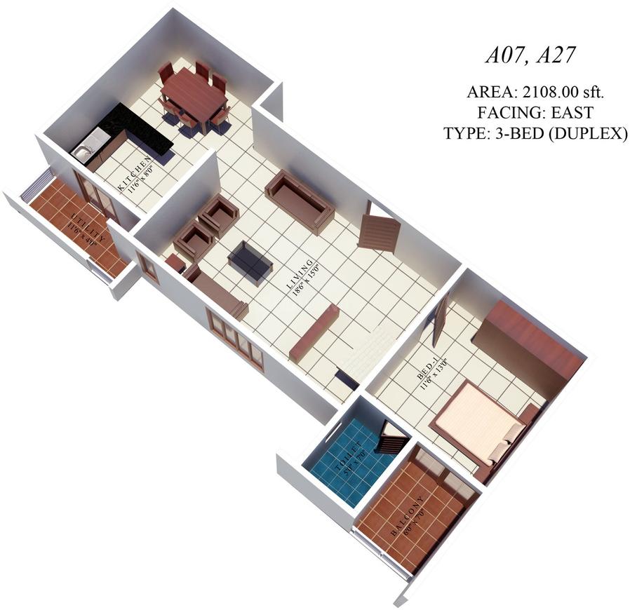 3 BHK Apartment