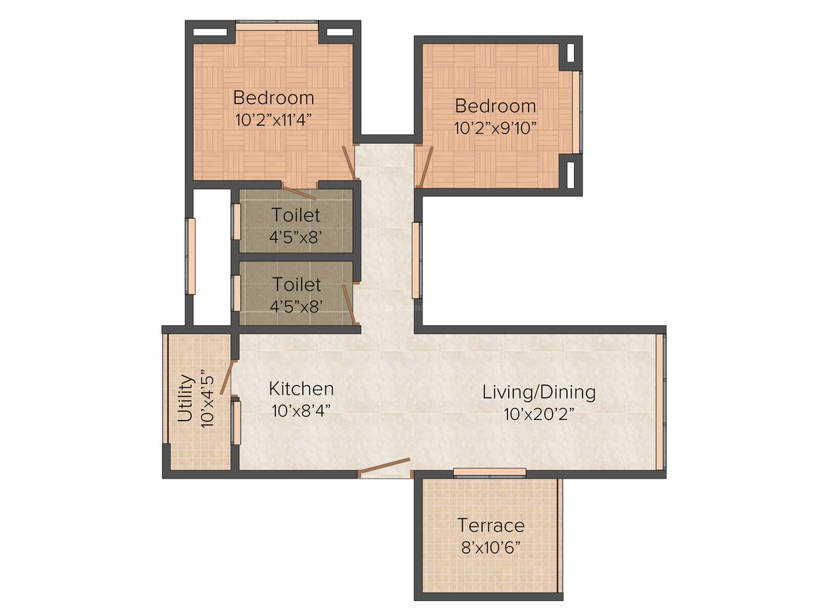 Enerrgia Skyi Iris Floor Plan Bavdhan, Pune