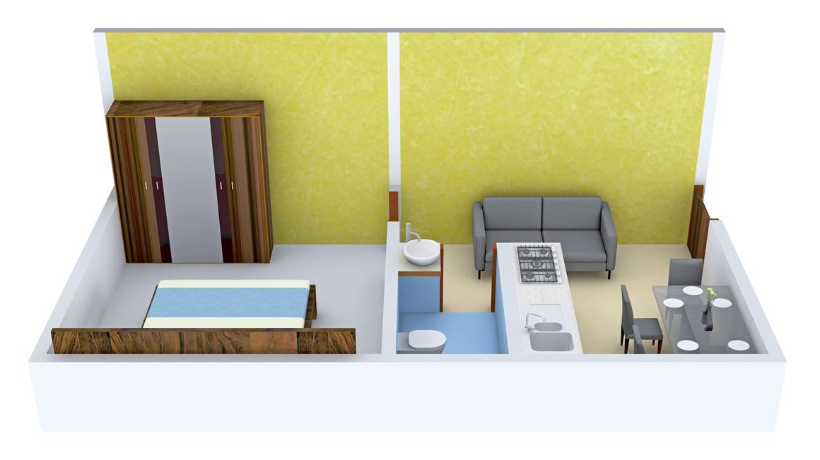 1 BHK Apartment