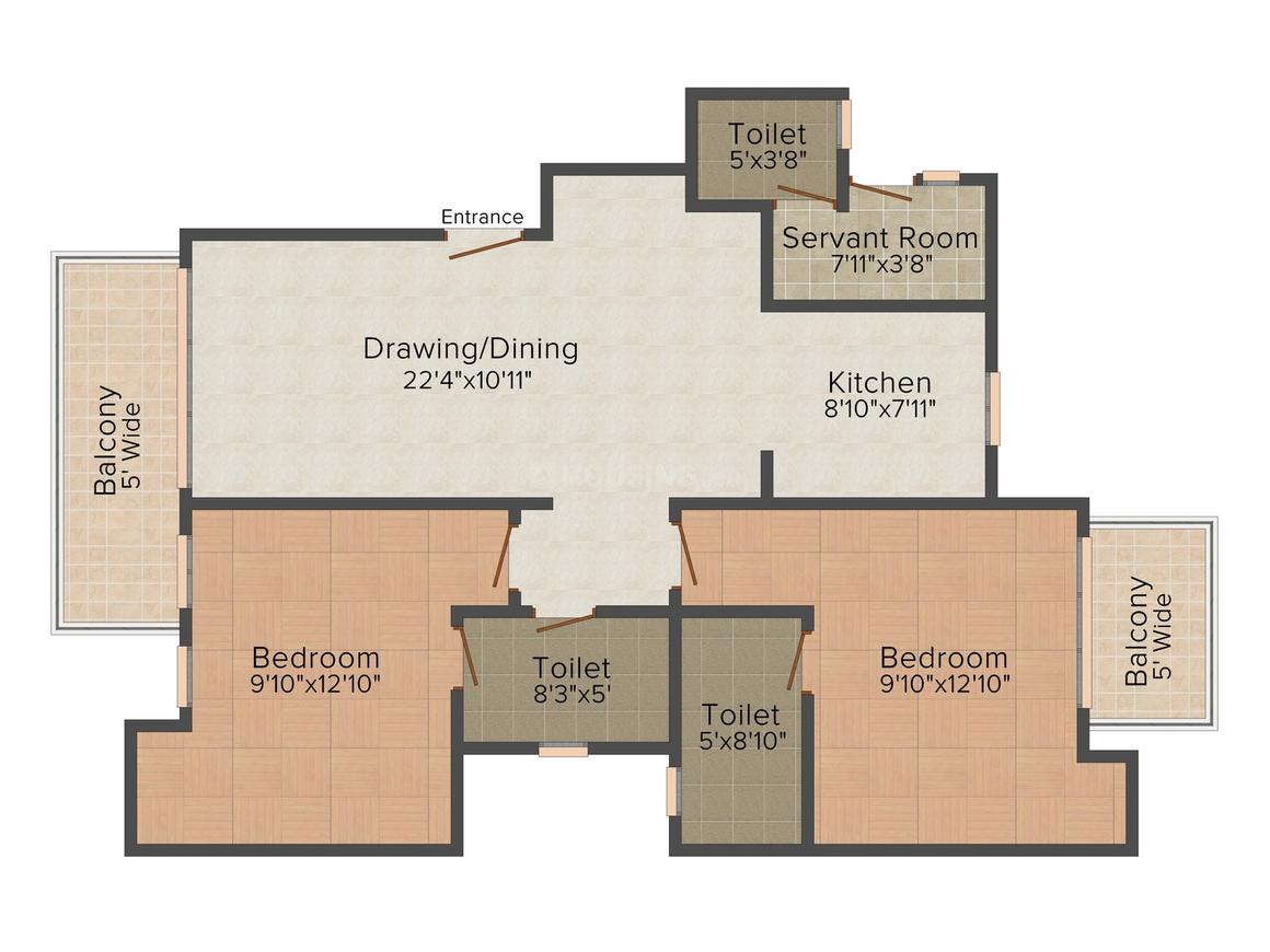 2 BHK Apartment