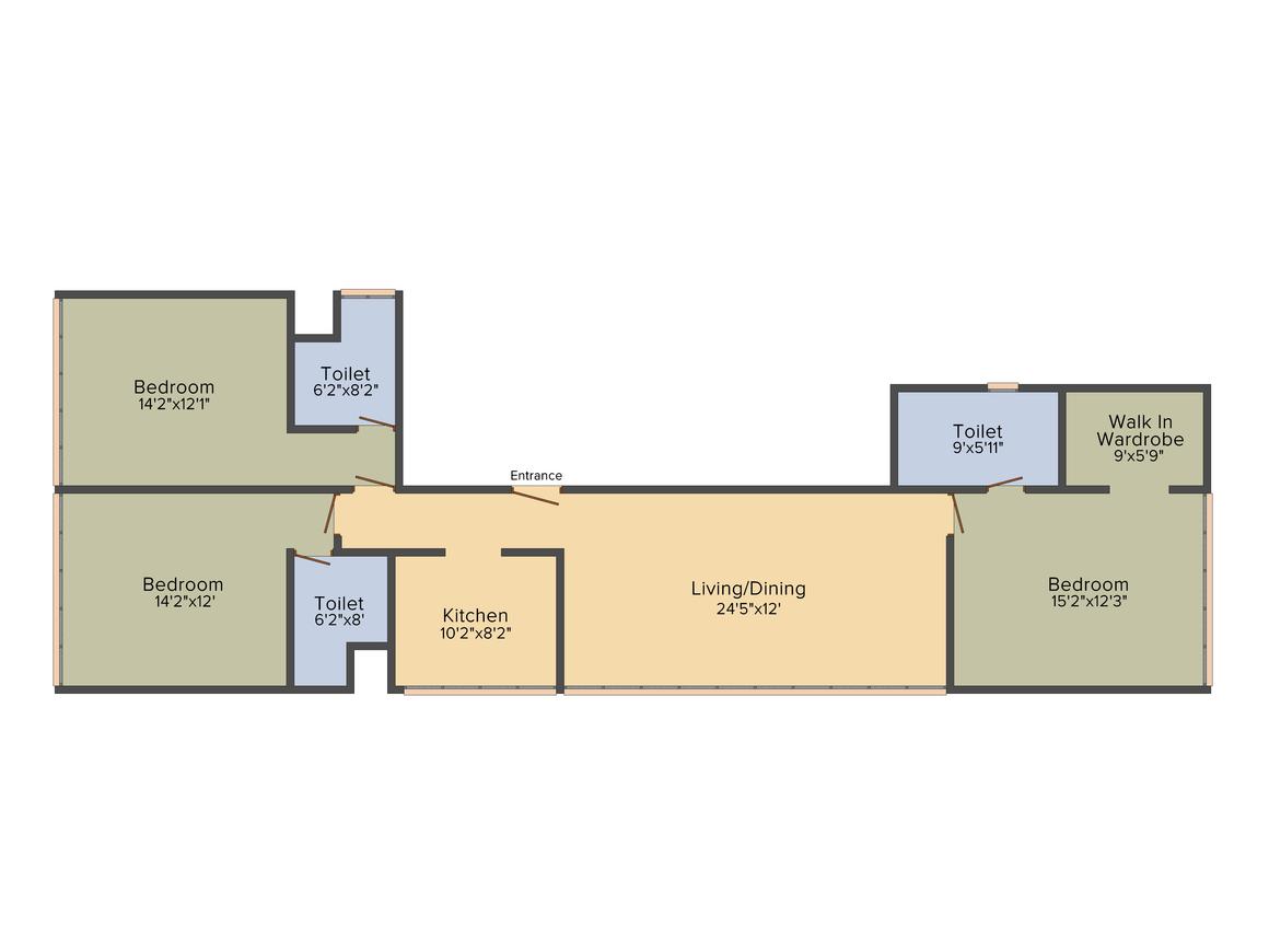 3 BHK Apartment