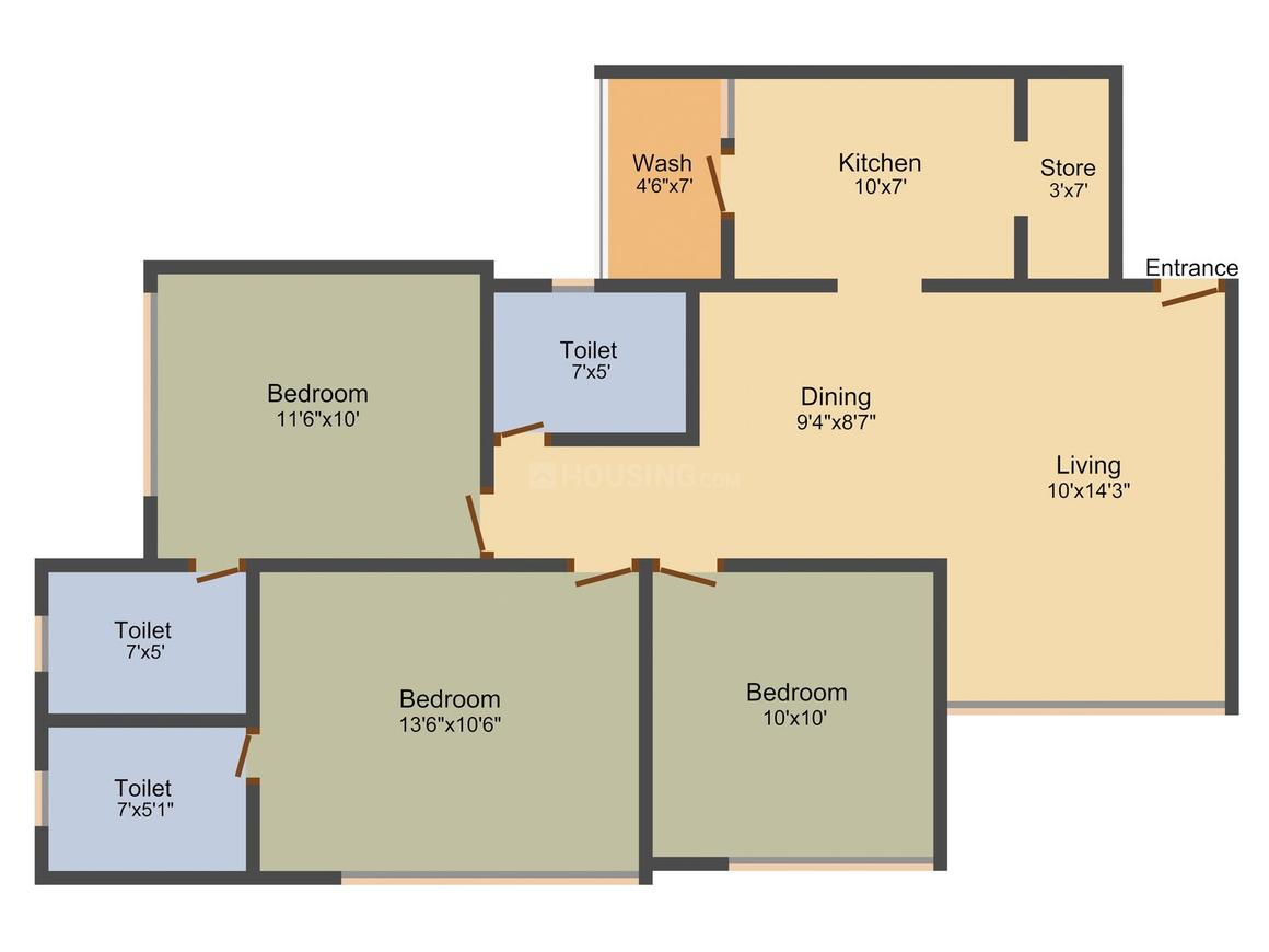3 BHK Apartment