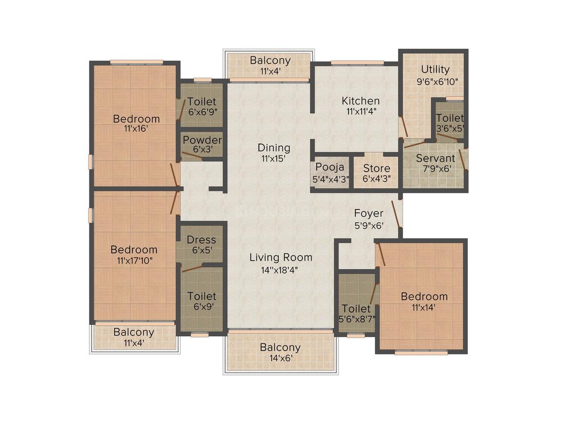 3 BHK Apartment
