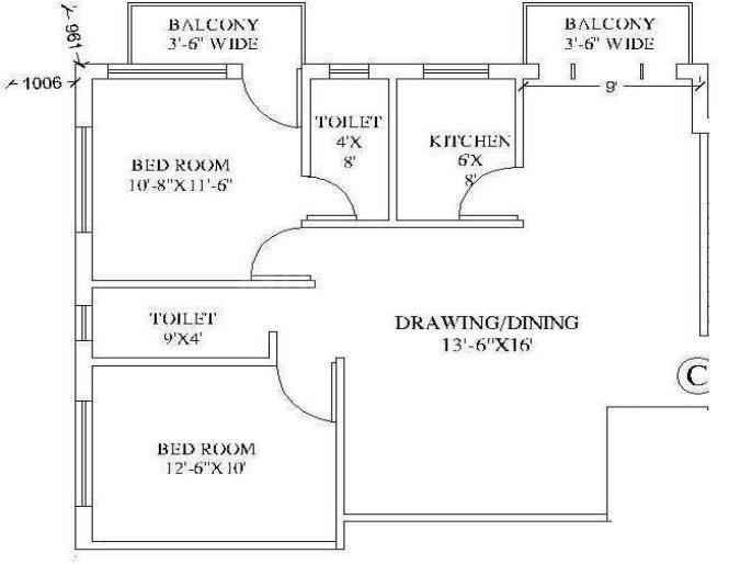 2 BHK Apartment