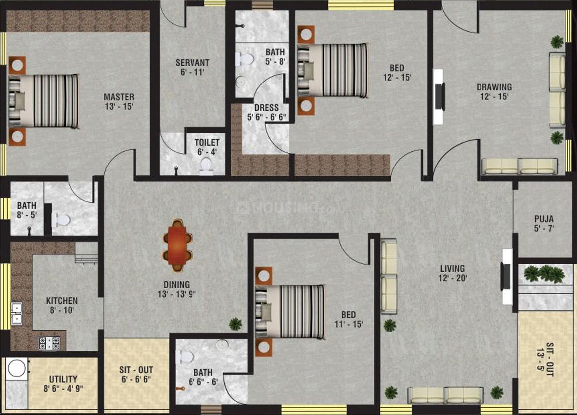 3 BHK Apartment