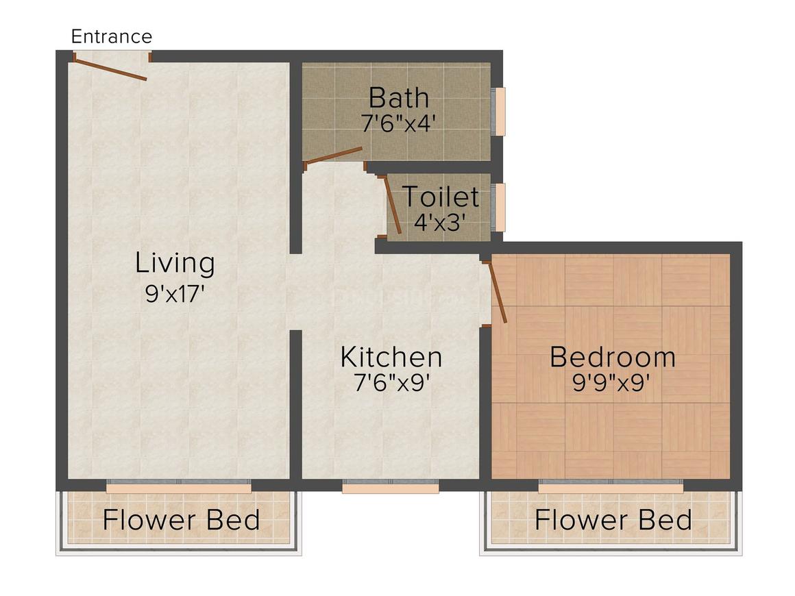 1 BHK Apartment