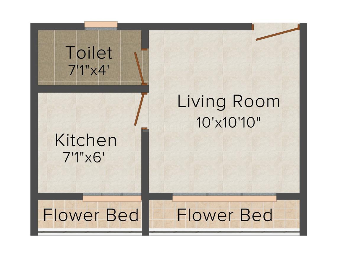 1 RK Apartment