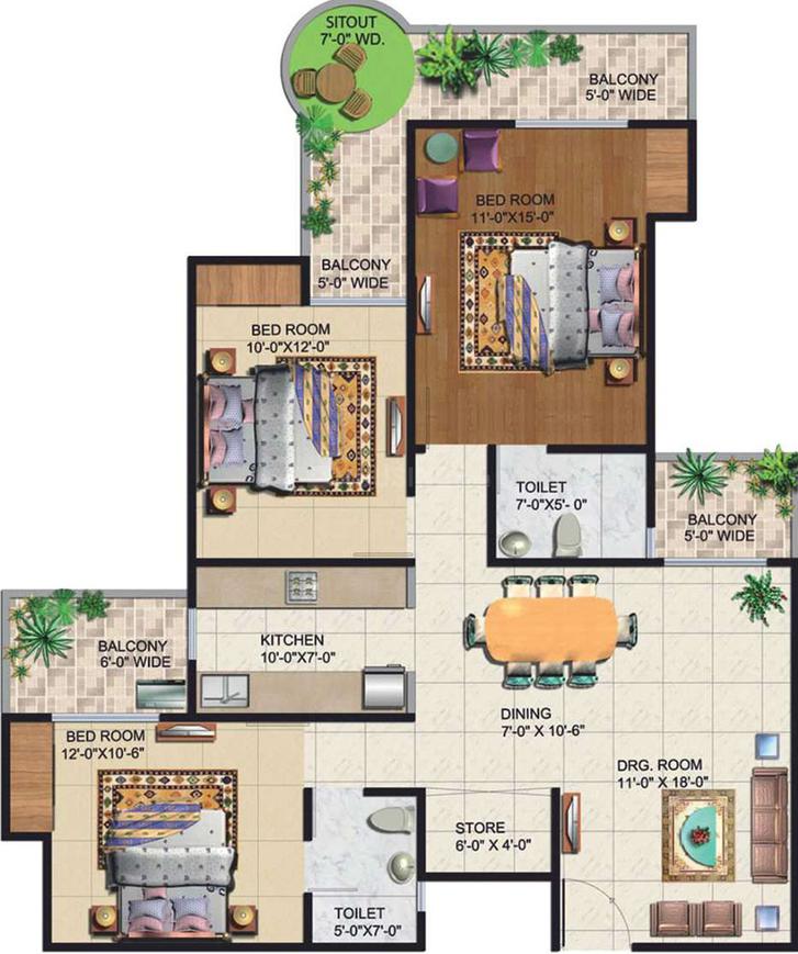 Ajnara Grand Heritage - Image 24