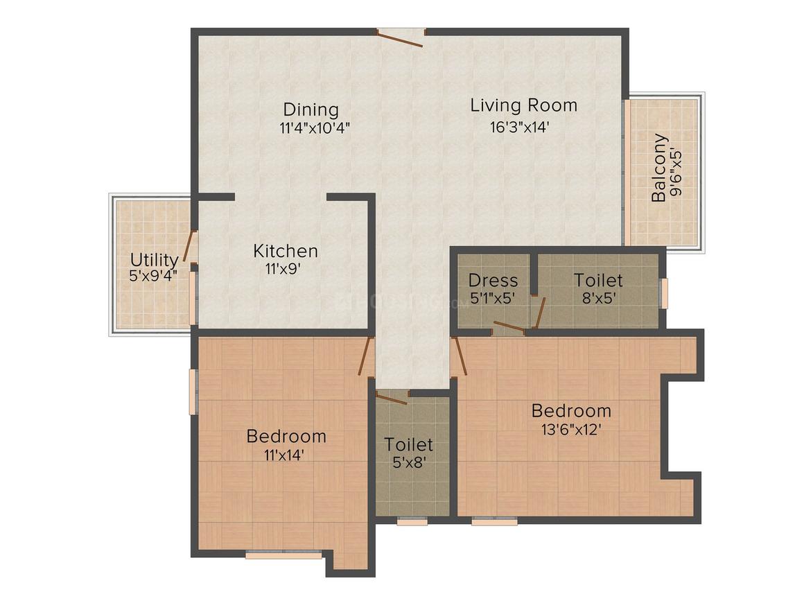 2 BHK Apartment