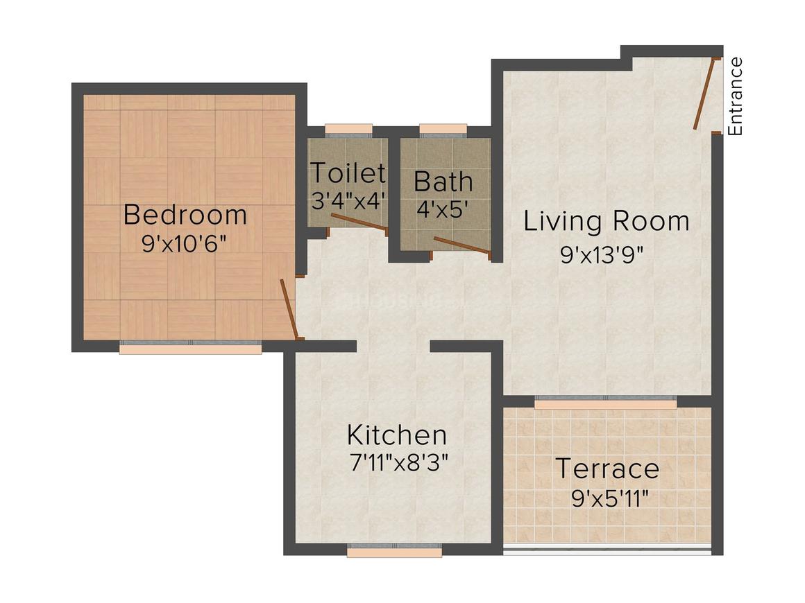 1 BHK Apartment