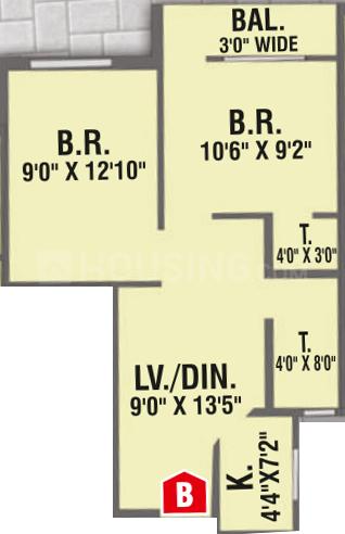 2 BHK Apartment