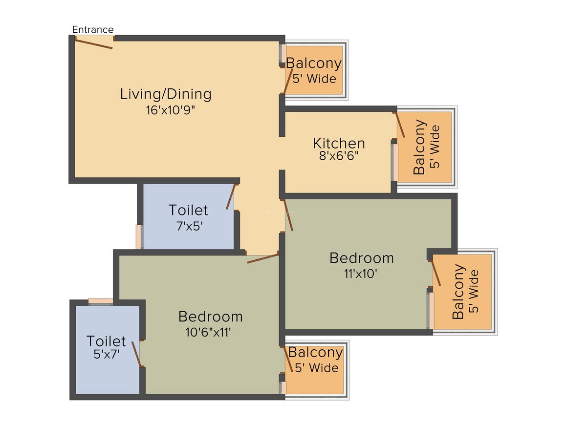 Angel Jupiter Floor Plan Indirapuram, Ghaziabad