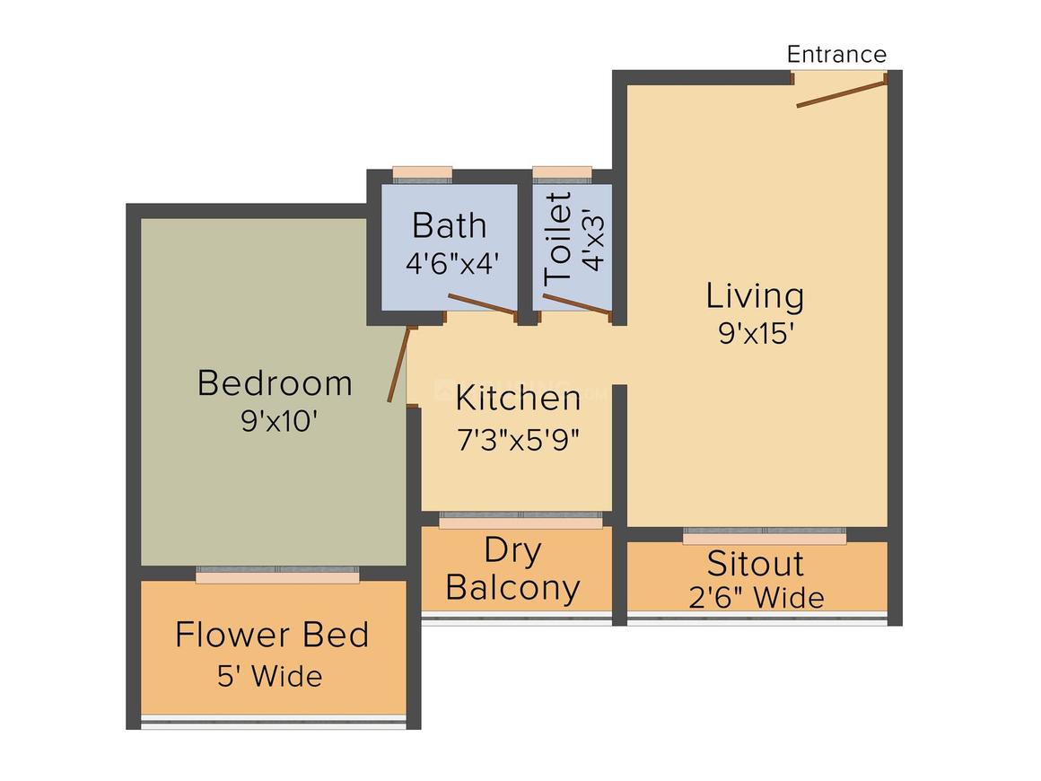 1 BHK Apartment