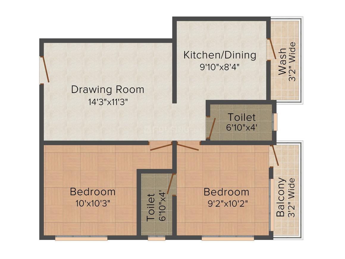 2 BHK Apartment
